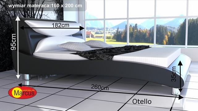 Čalouněné postele Otello 160x200