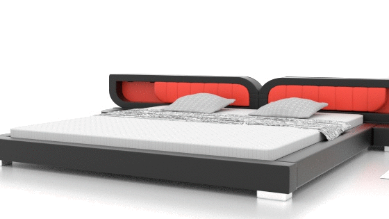 Čalouněné postele Harmony 2Led