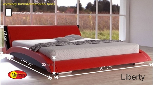 Čalouněné postele Liberty 140x200