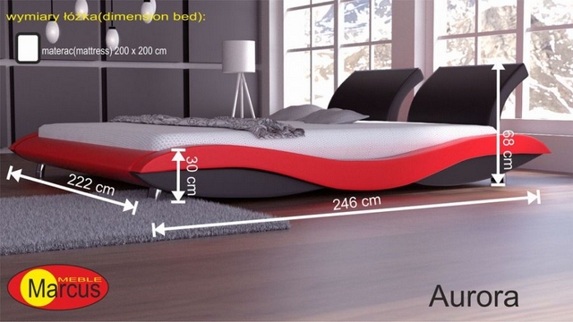 Čalouněné postele Aurora 200x200