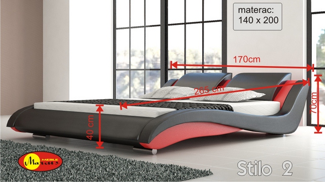 Čalouněné postele Stilo 2 140x200